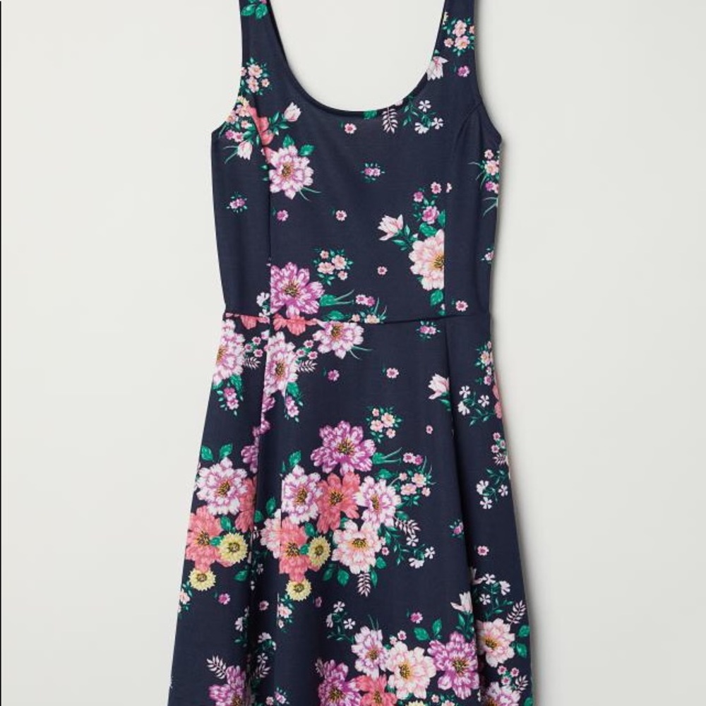 H&M’s Short, Sleeveless Dress In Thick Jersey